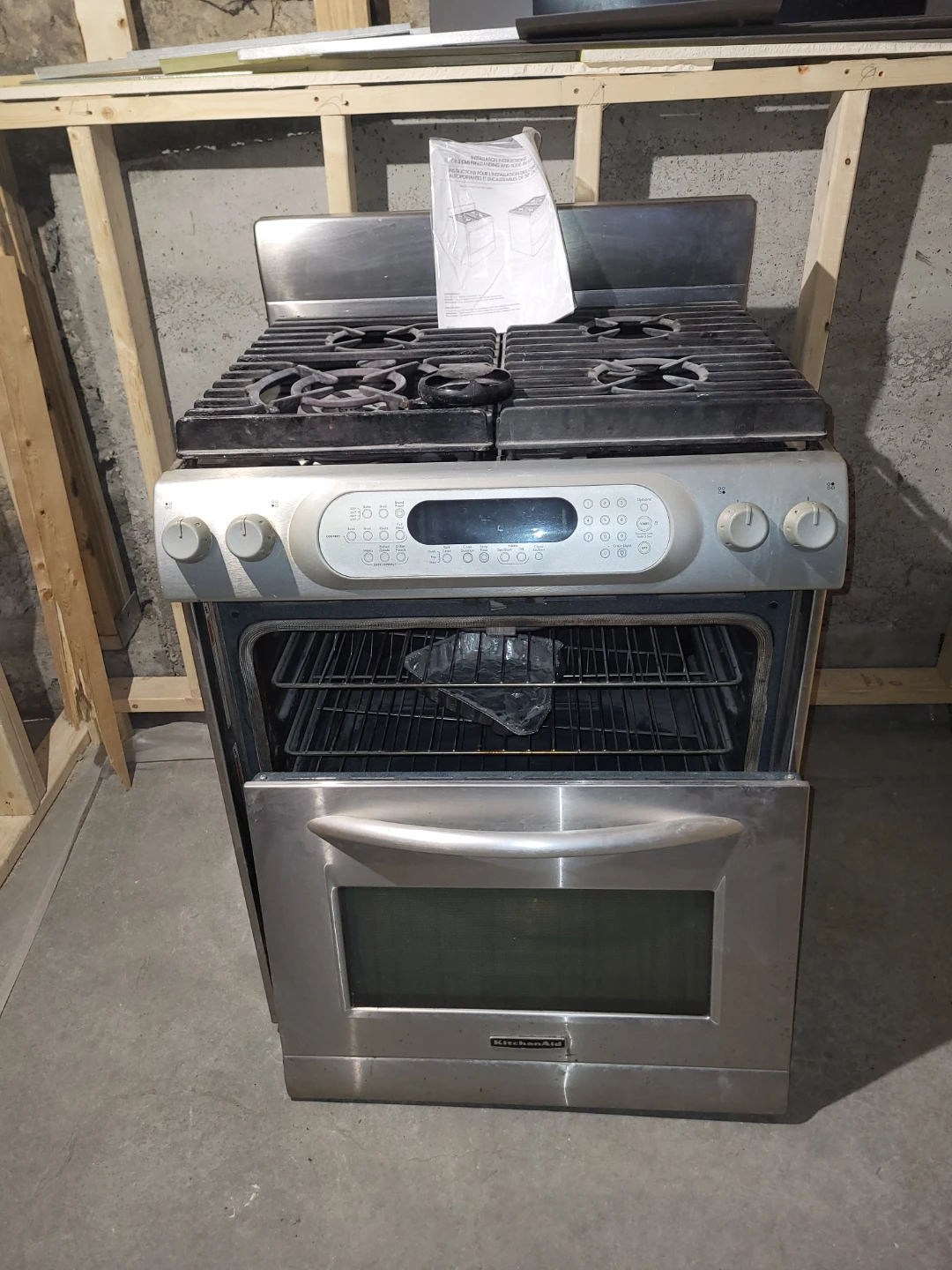 KitchenAid Gas Range with Oven - photo 2