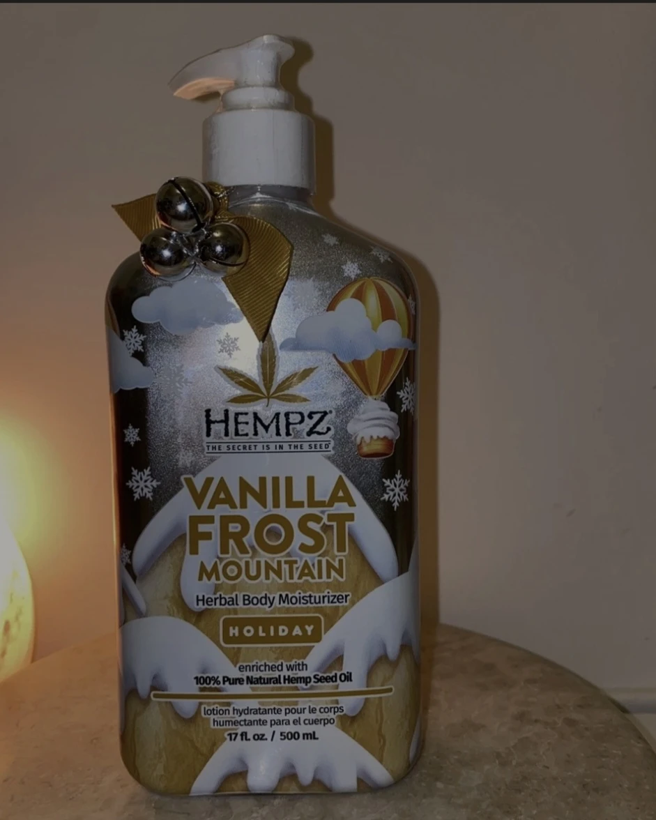 HEMPZ Vanilla Frost Mountain Herbal Body Moisturizer