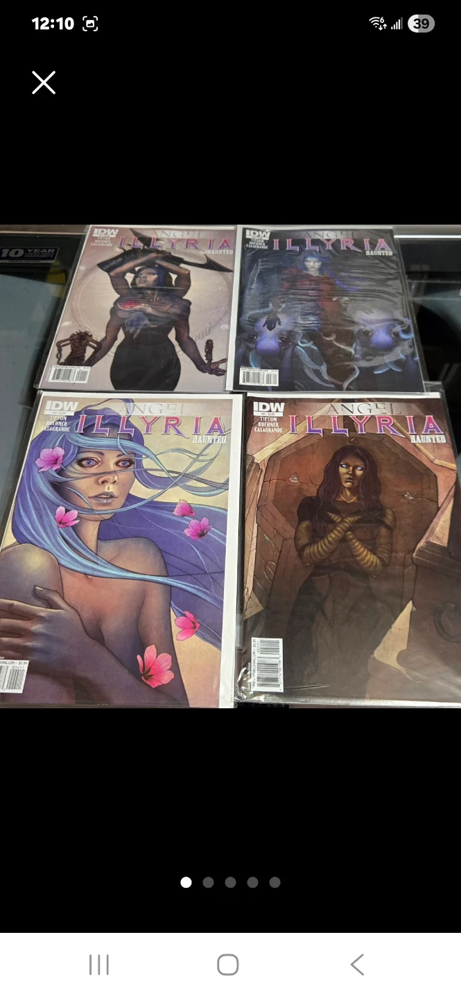Angel Illyria Haunted Comic Book Collection