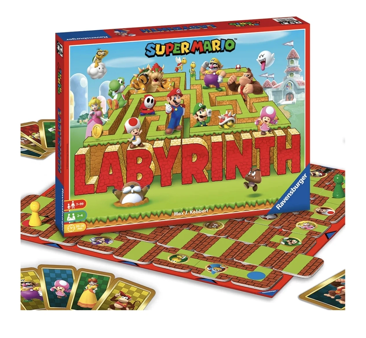 Super Mario Labyrinth Board Game