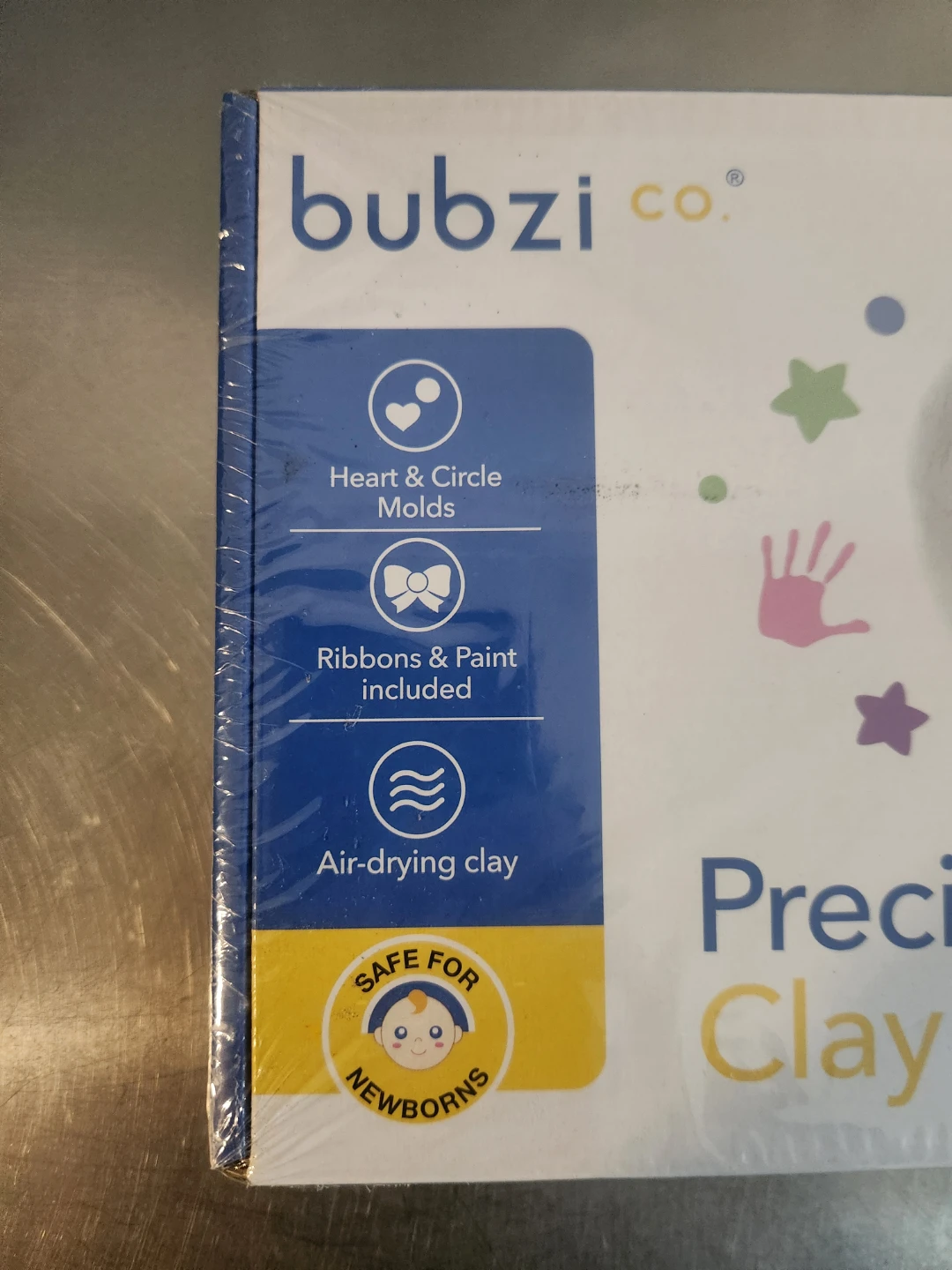 Bubzi Co. Precious Baby Handprints Clay Ornament Kit - photo 2