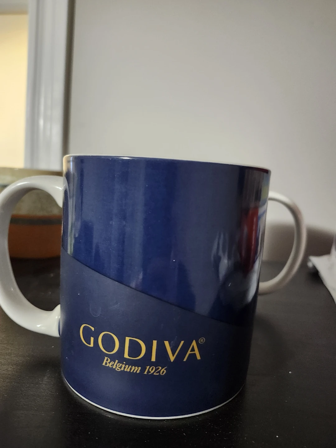 $15 Godiva mug