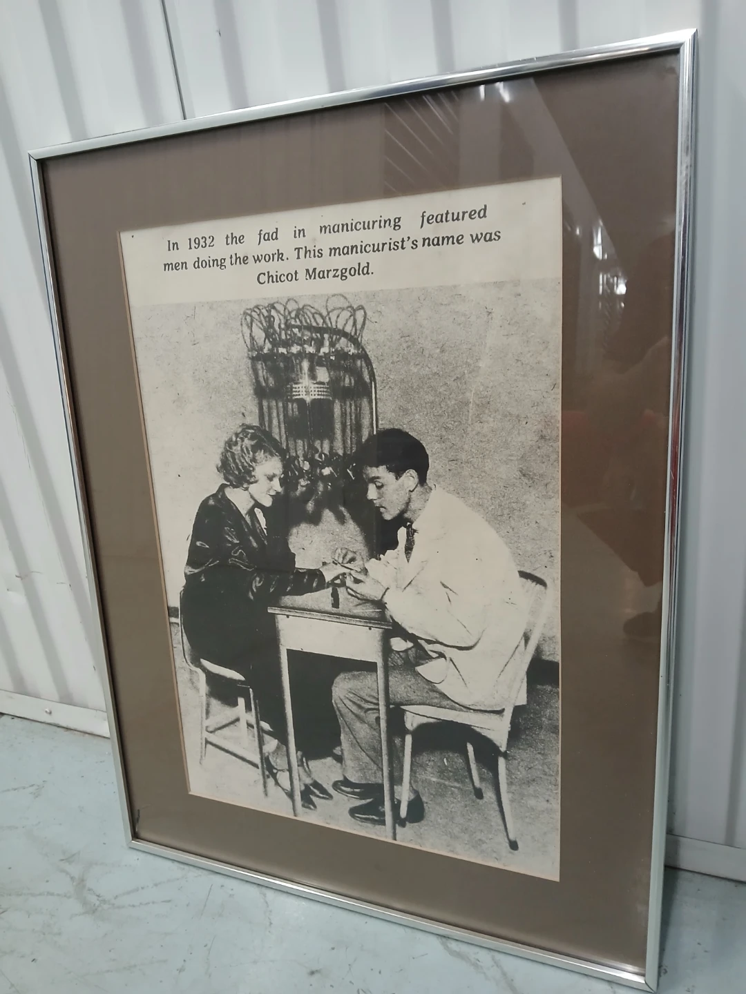 Manicured industry historic picture aluminum framed - photo 2