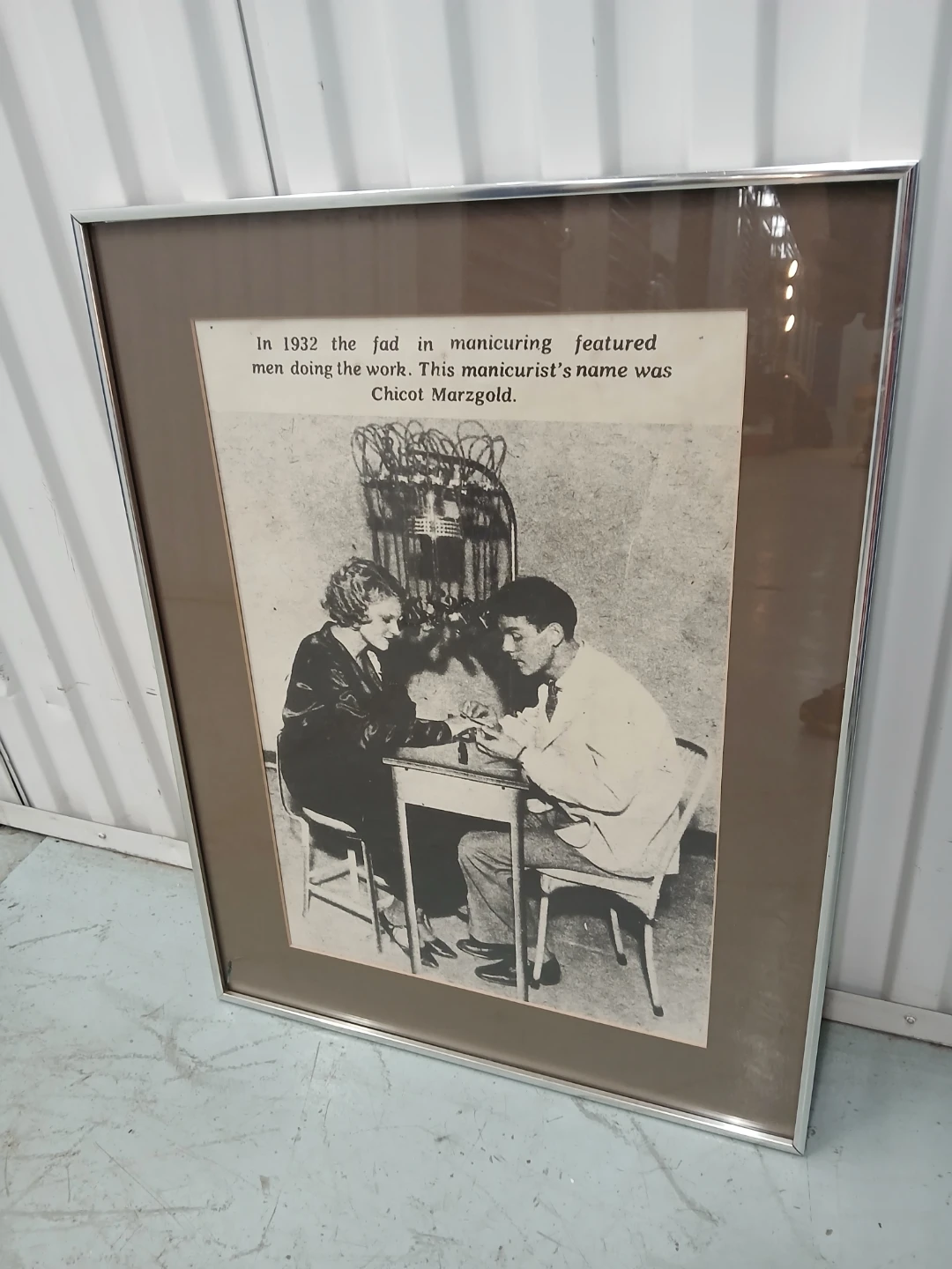 Manicured industry historic picture aluminum framed - photo 3