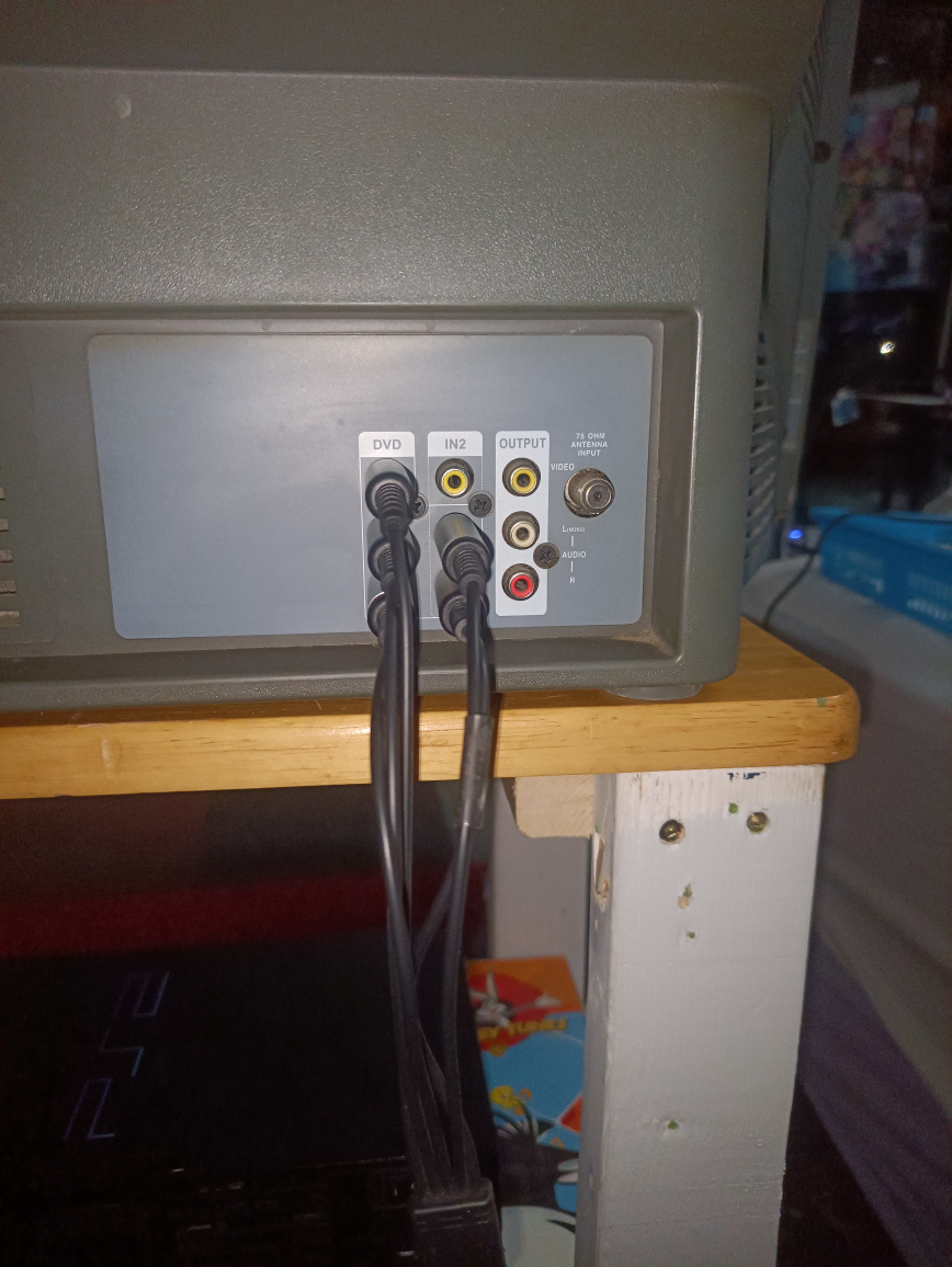 phillips 27 inch crt tv with component svideo and composite - photo 3