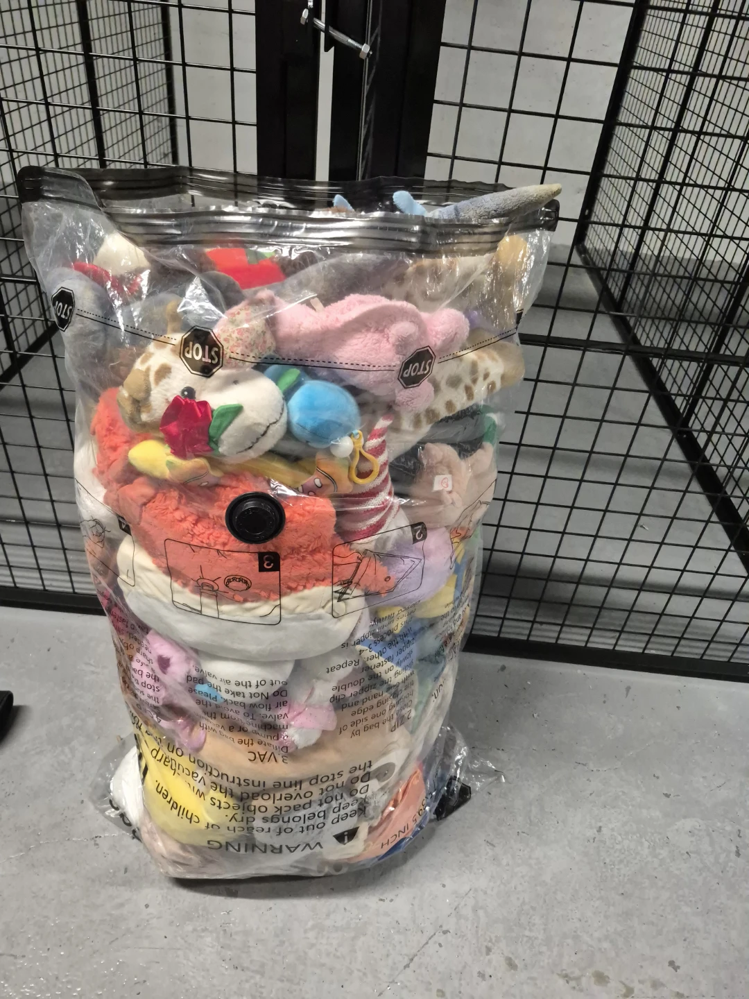 Bag of 75 Assorted Plush Stuffed Animals