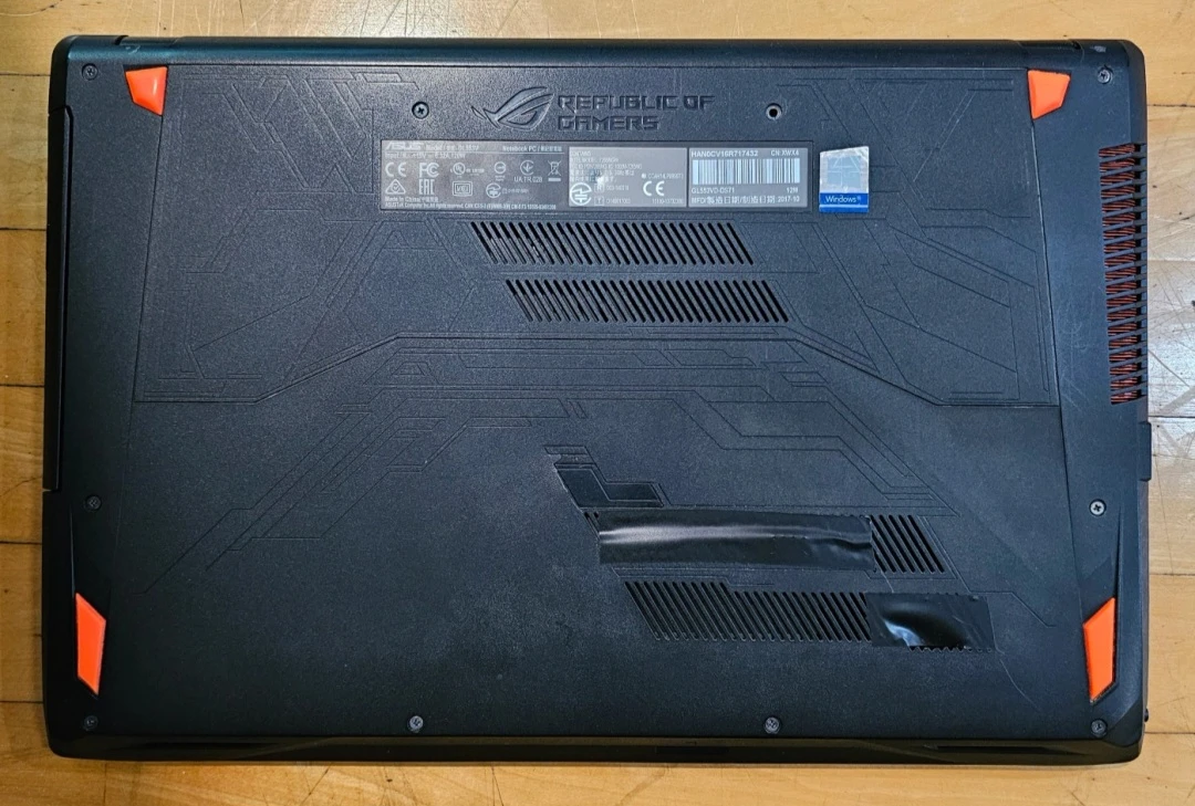 ⚔️ ASUS ROG GL553V Gaming Laptop – i7-7700HQ | GTX 1050 4GB - photo 4