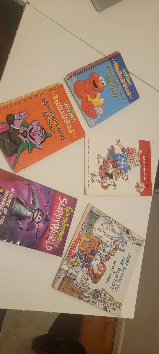 Children's Book Bundle: Sesame Street, Goosebumps, Mercer Mayer