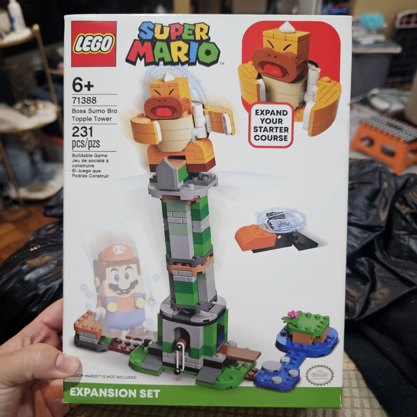 LEGO Super Mario 71388 Boss Sumo Bro Topple Tower Expansion Set