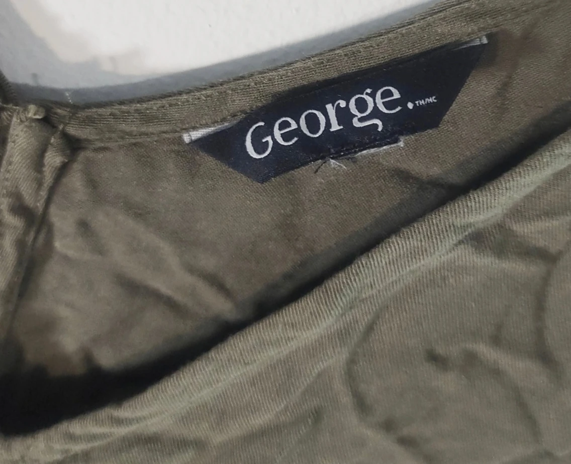 George Olive Green Sleeveless Jumpsuit - photo 2