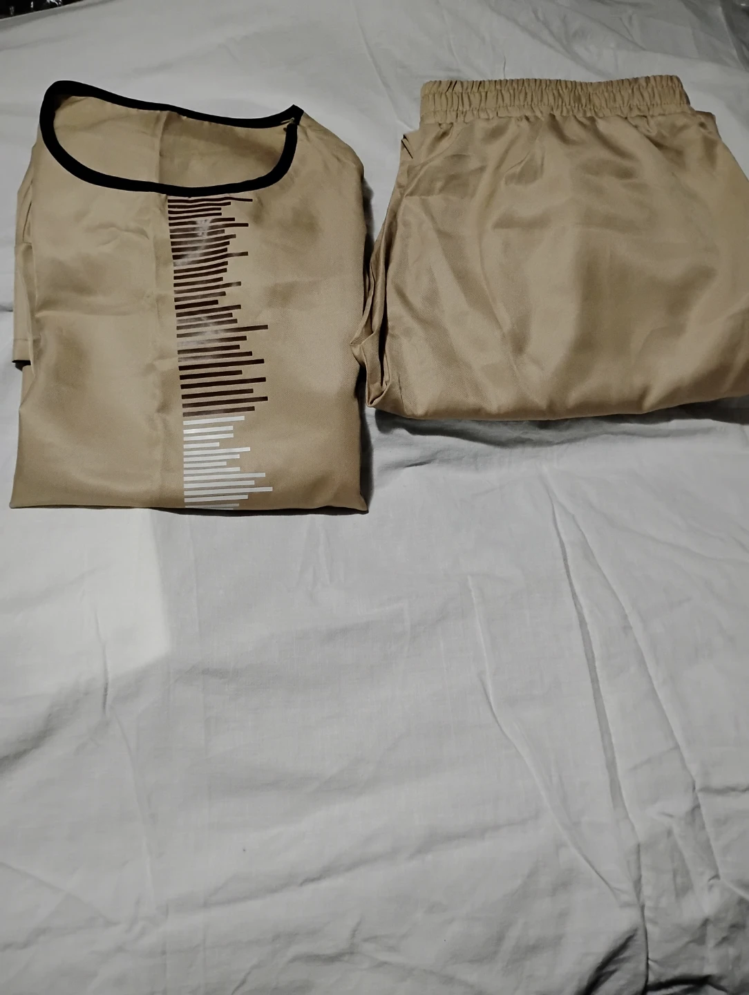 Men's Beige Loungewear  2 Set - photo 2