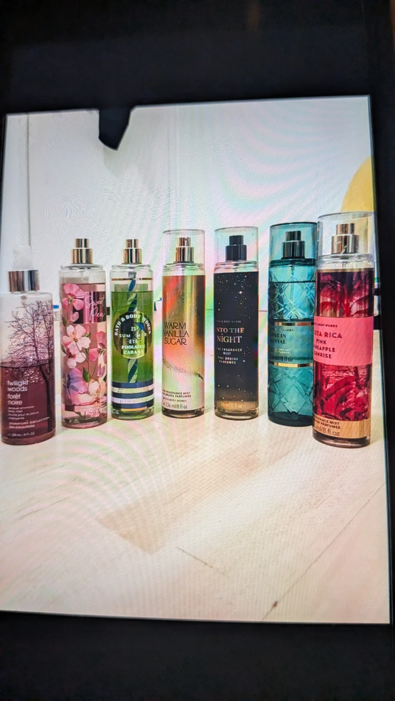 Bath & Body Works Fragrance Mists (Set of 7 )
