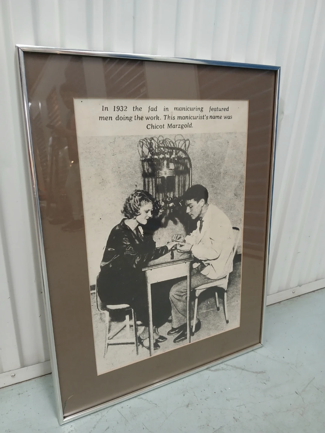 Manicured industry historic picture aluminum framed - photo 4