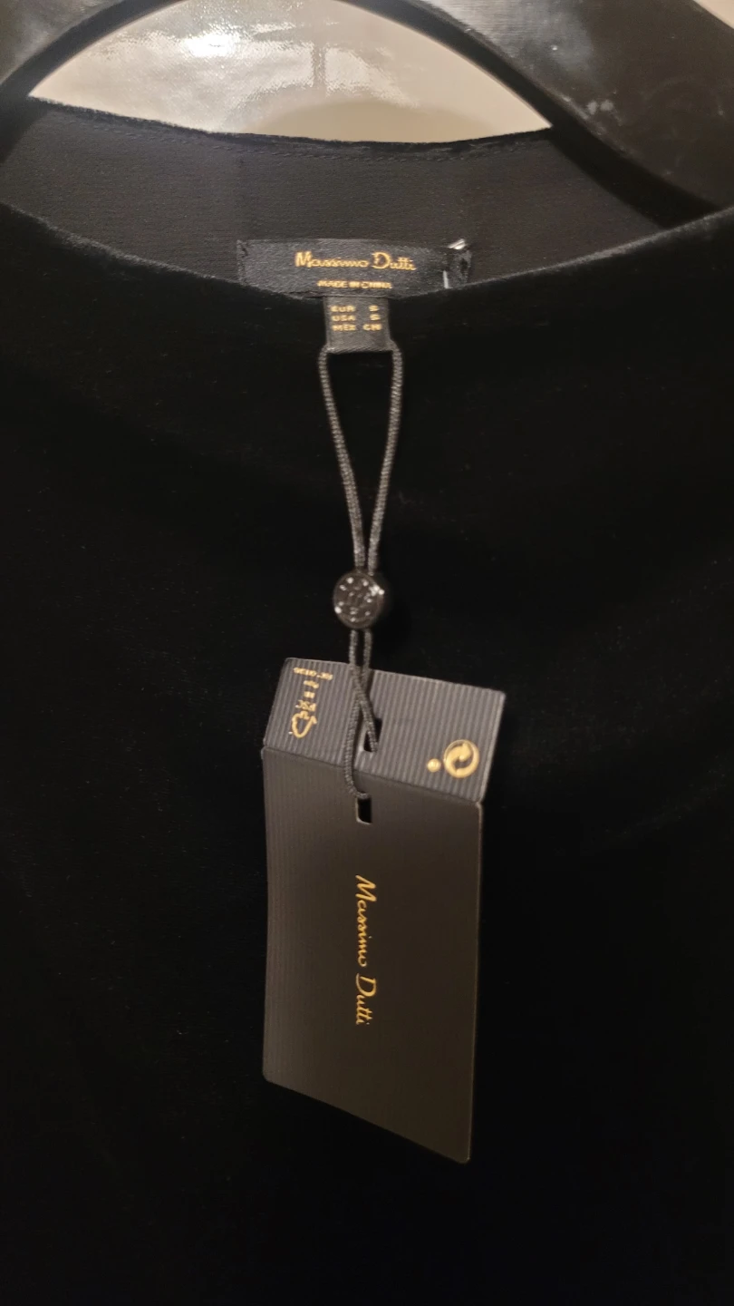 Massimo Dutti Black Dress Size S - photo 5