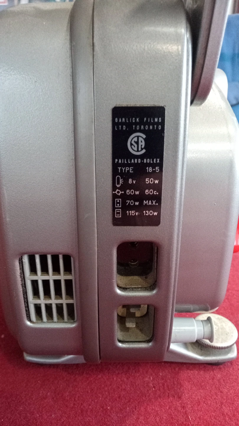 Bolex Paillard 8-5 8mm Film Projector - photo 5