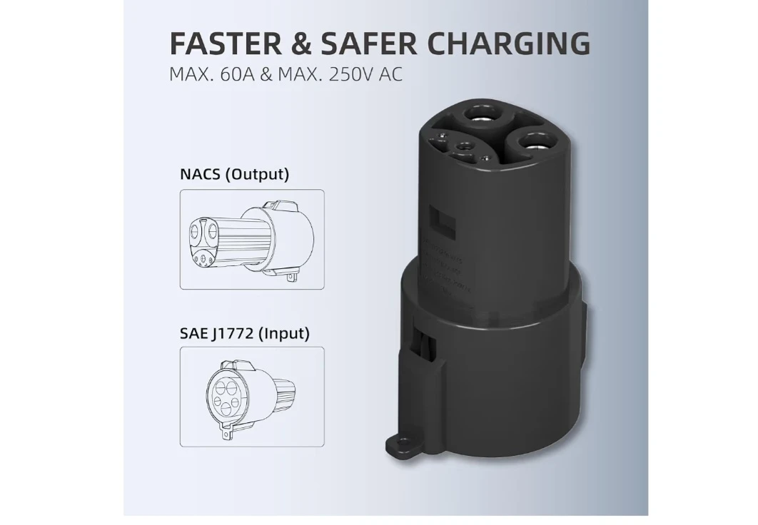 Adapter for Tesla  J1772 to NACS Adapter, FCC/CE Certified - photo 3