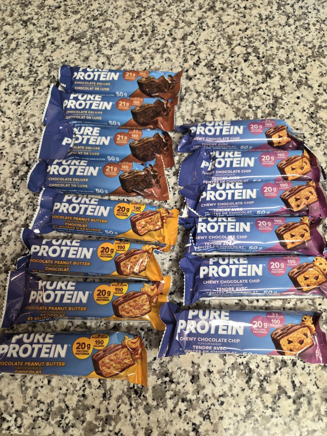 Pure Protein Chewy Chocolate Chip Bars (14 x 50g)