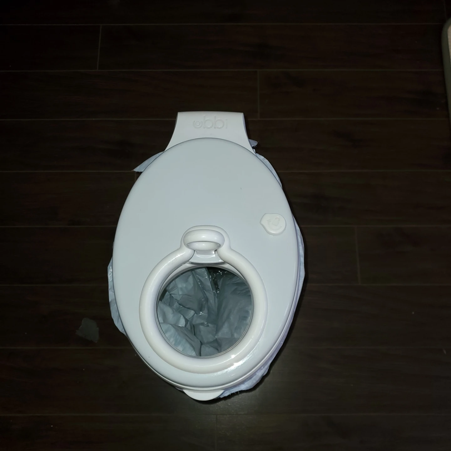 Ubbi Diaper Pail White - photo 2