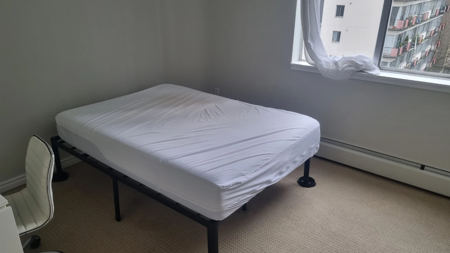 Twin Bed Frame with Mattress