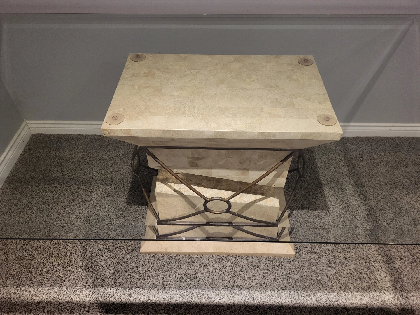 Glass Top Dining Table - photo 3