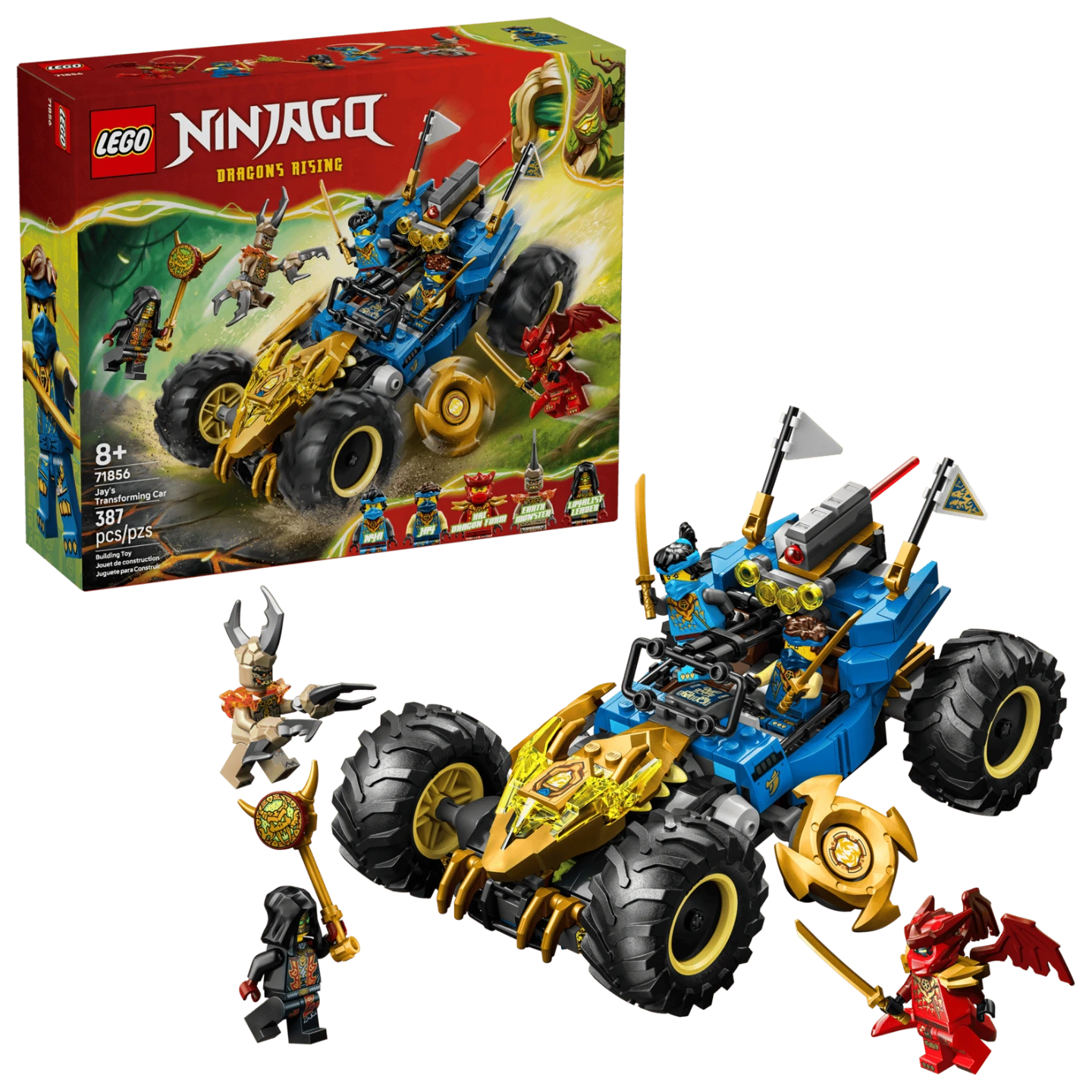 LEGO Ninjago Jay's Transforming Car 71856