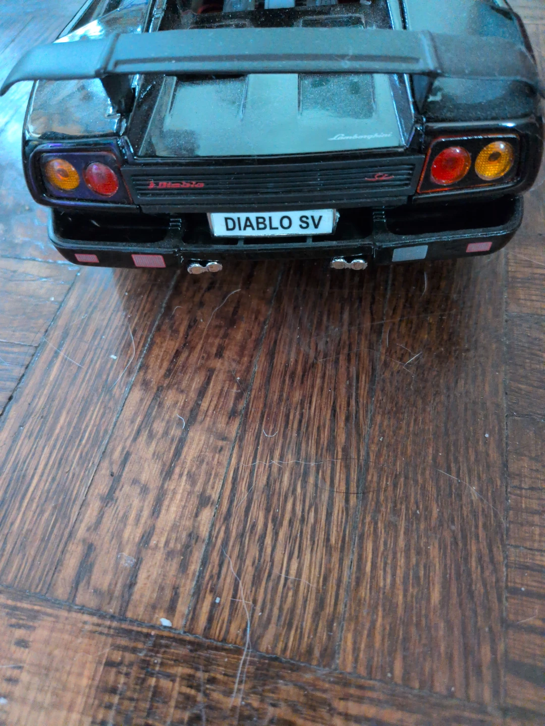 Black Lamborghini Diablo SV Toy Car - photo 4
