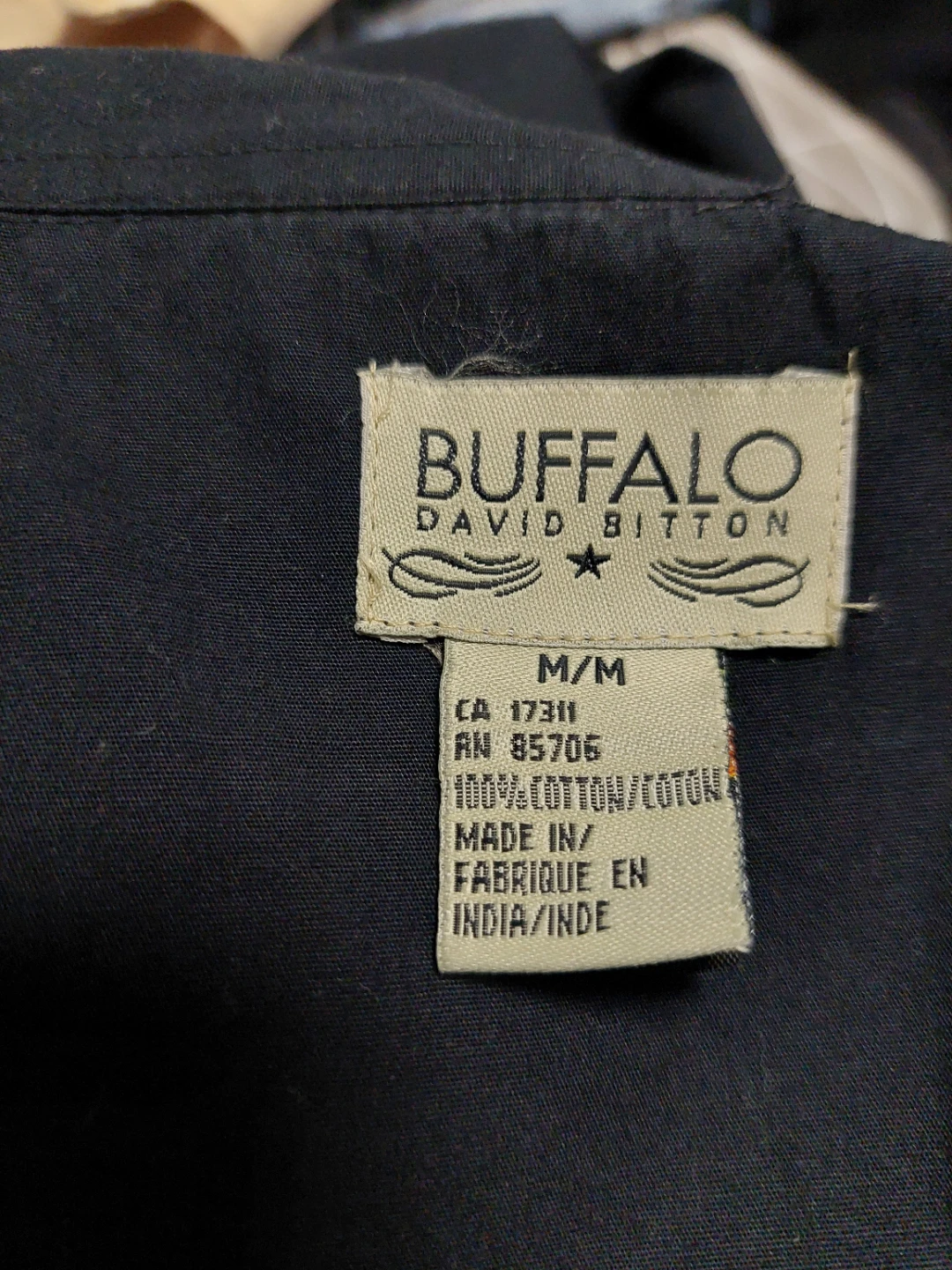 Buffalo David Bitton Men's Black Escape Graphic Shirt M/M 🏆 - photo 4