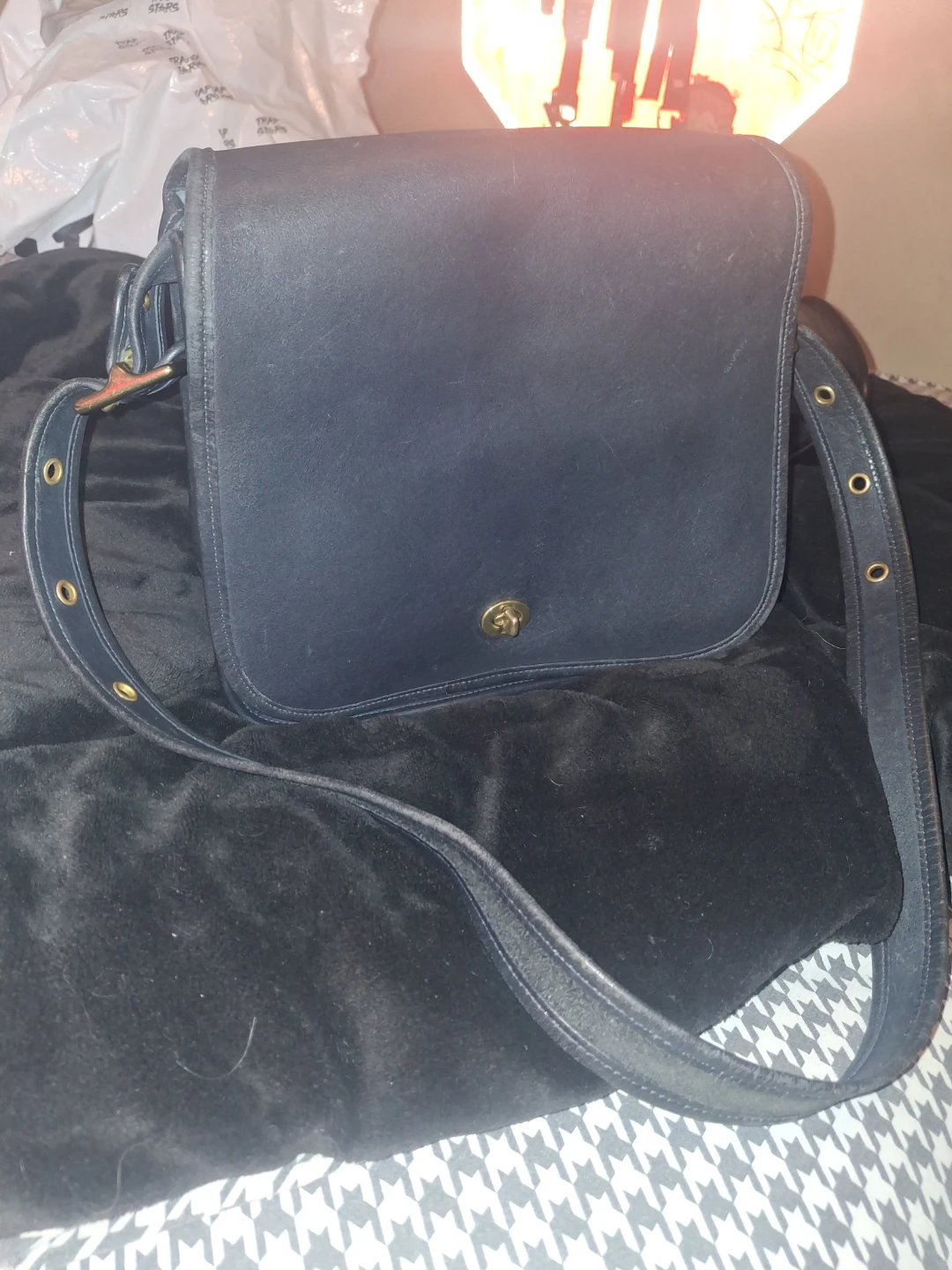 Coach Leather Shoulder Bag