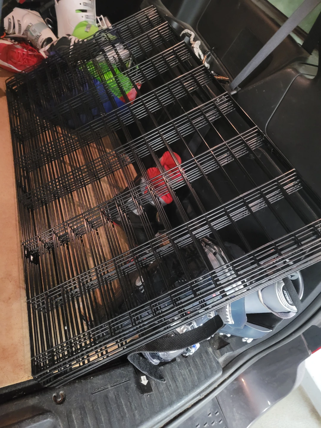 Black Metal Pet Playpen