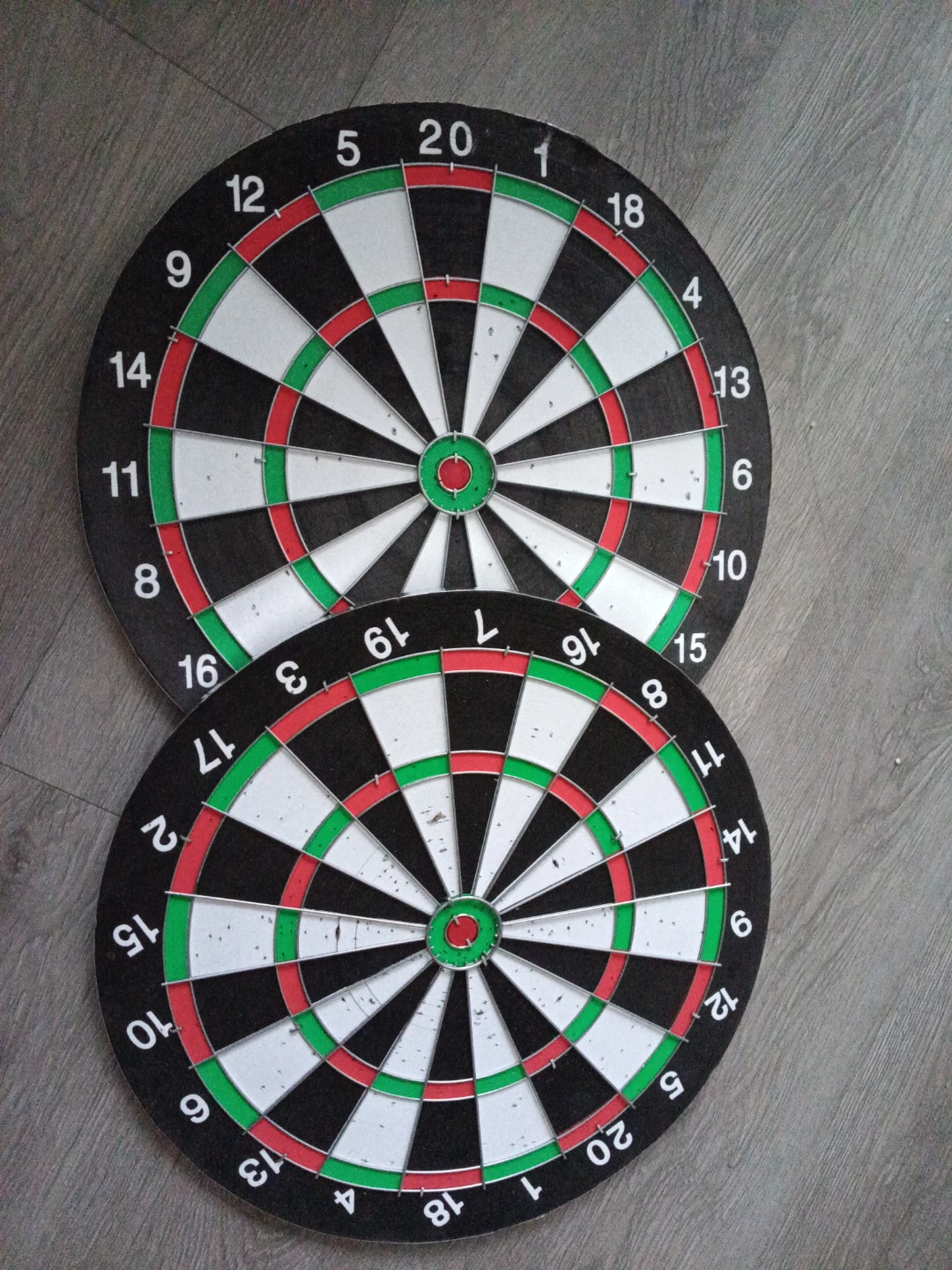 Two Dartboards