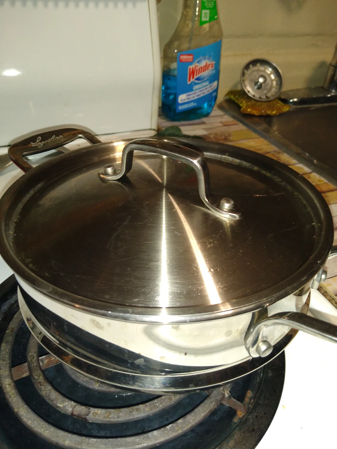 lagostina steamer with lid