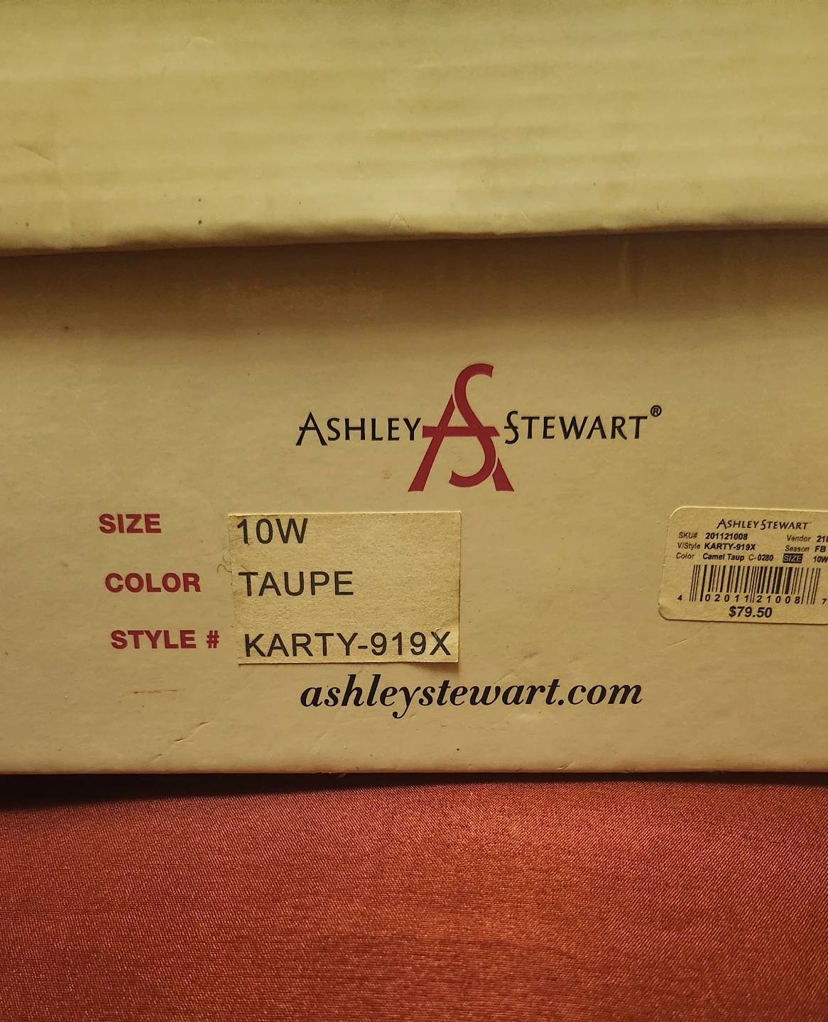 Ashley Stewart Women's Taupe Tall Boots Size 10W - photo 4