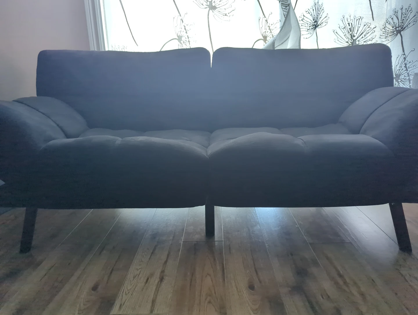 Black Futon Sofa - photo 3