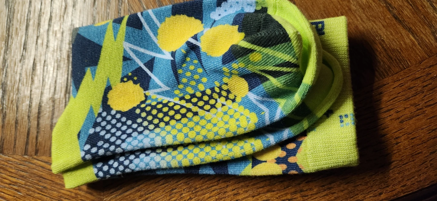 Colorful Abstract Pattern Socks🏆🥇