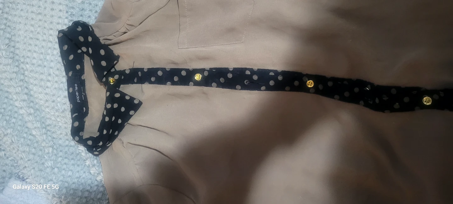 Paper Tee Women's Polka Dot Shirt