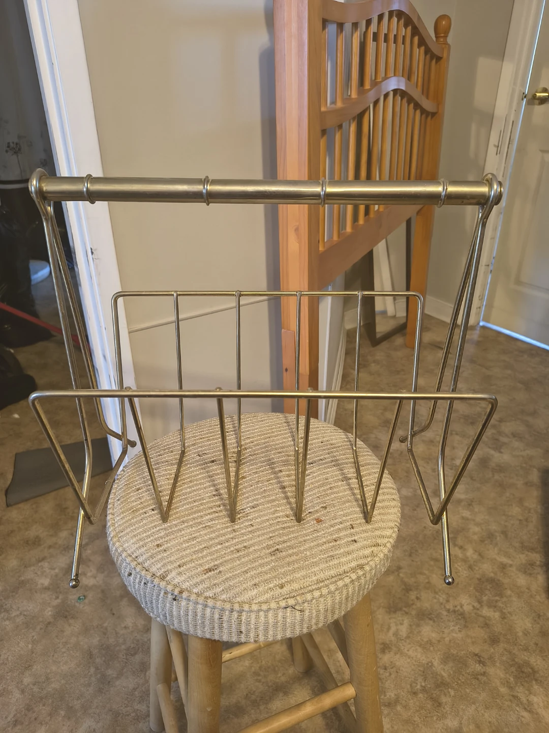 Brass Magazine Rack