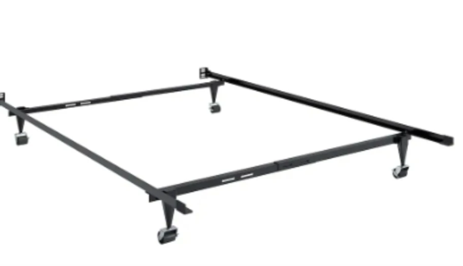 Full twin bed with a Metal Bed Frame - photo 2