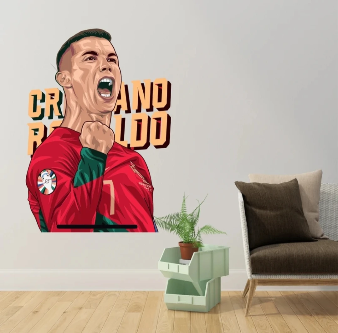 Cristiano Ronaldo Wall Sticker