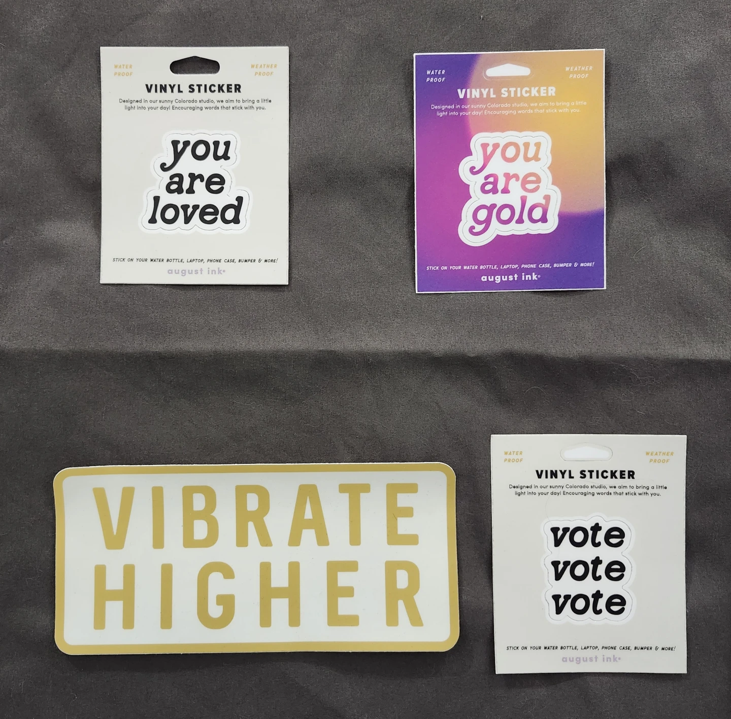 🏆VINYL STICKERS Water & Weather proof $2.50 ea or 5/$10