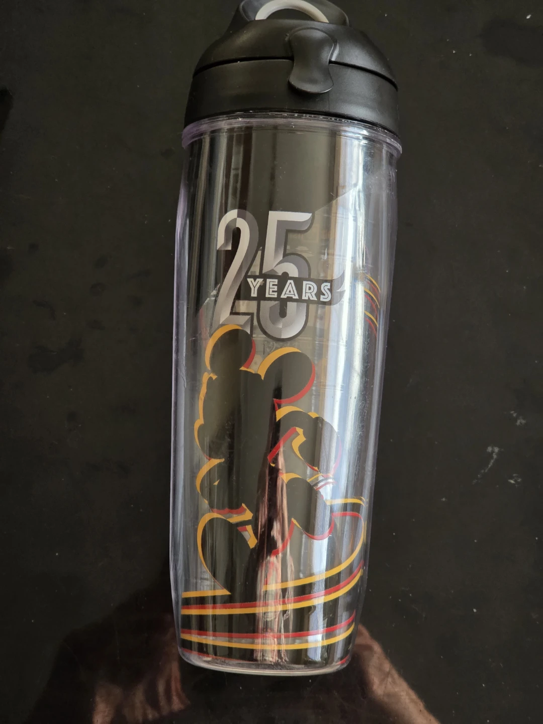 Disney 25 marathon anniversary tumbler