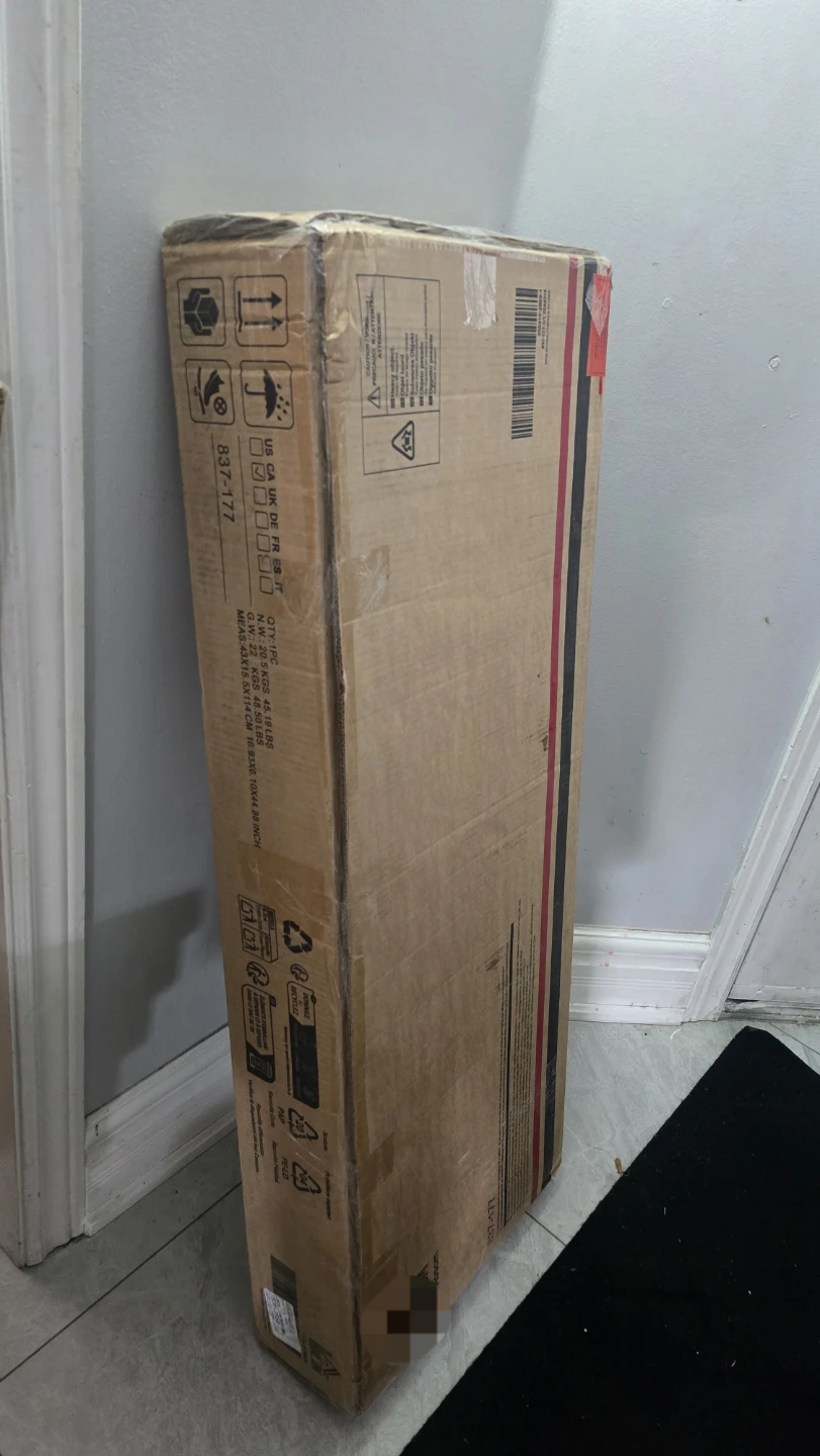 Brand new in box - Console Table with 2 Drawers and Shelf - photo 4