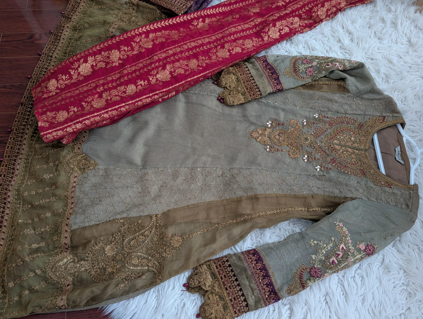 Maria B. Women's Embroidered dress - photo 2