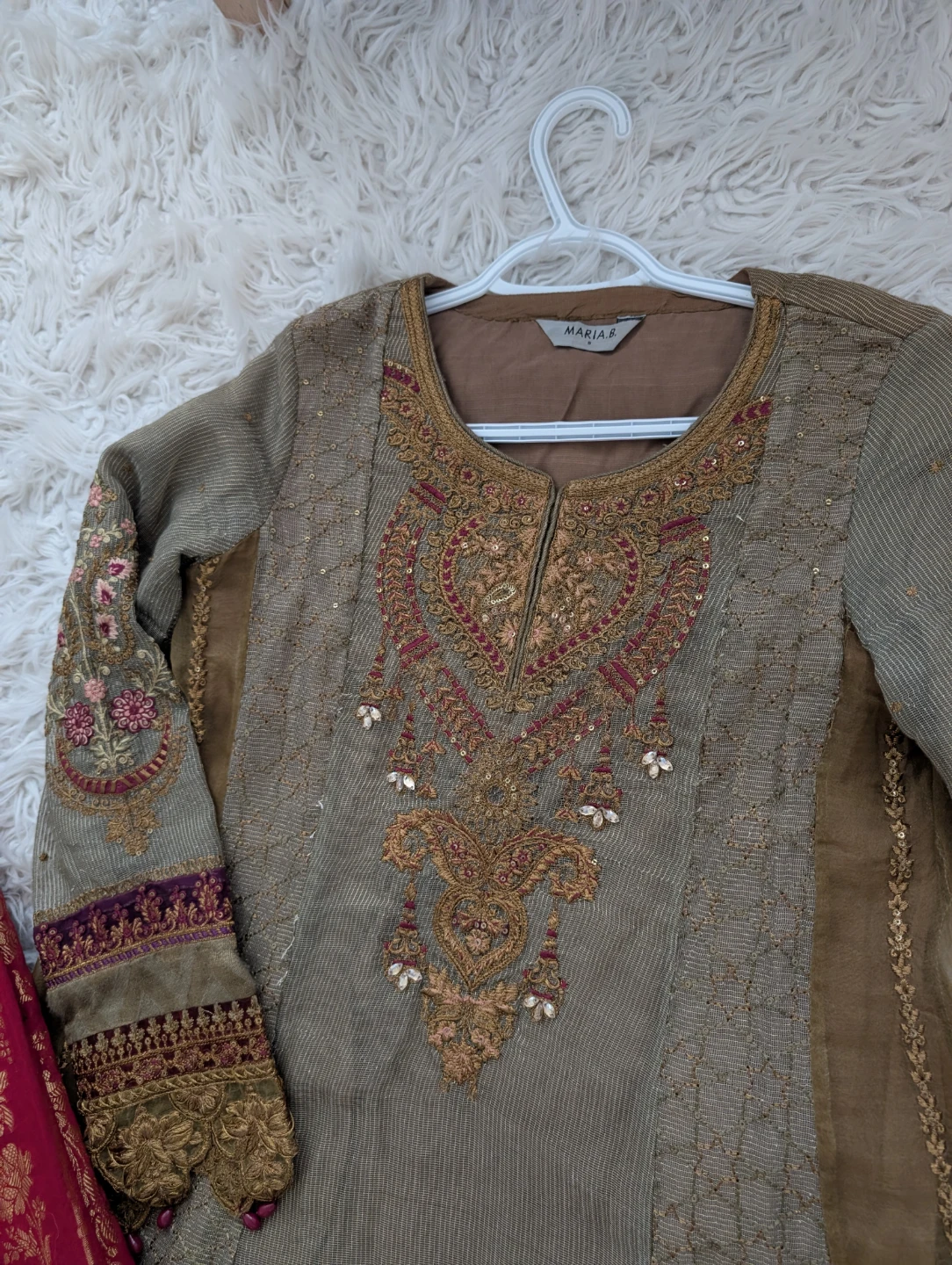 Maria B. Women's Embroidered dress - photo 3