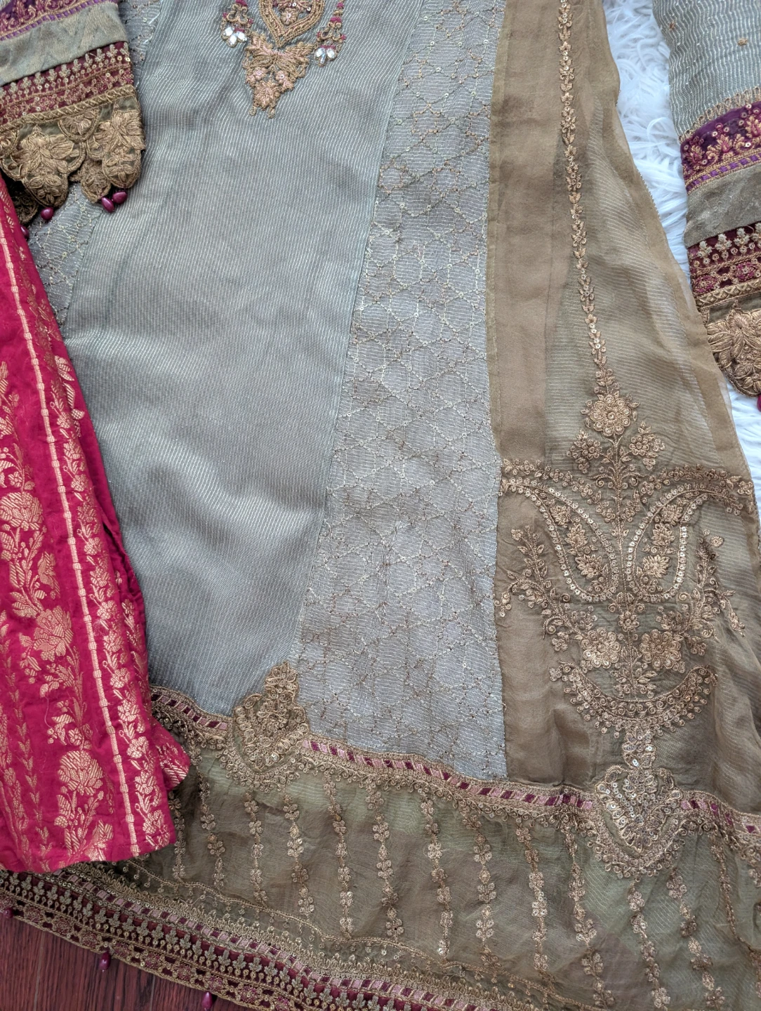 Maria B. Women's Embroidered dress - photo 4