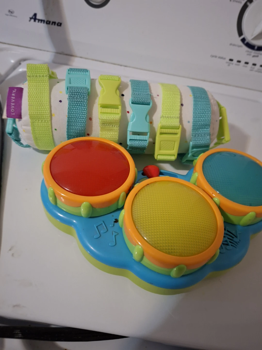 ❤️Baby Toy Drum Set with Musical Rolls