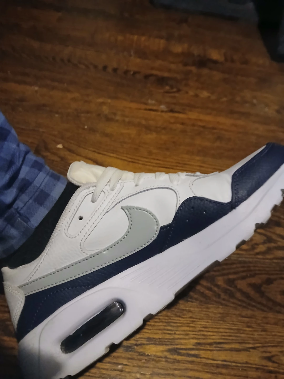 Nike Air Max Sneakers Blue White - photo 5