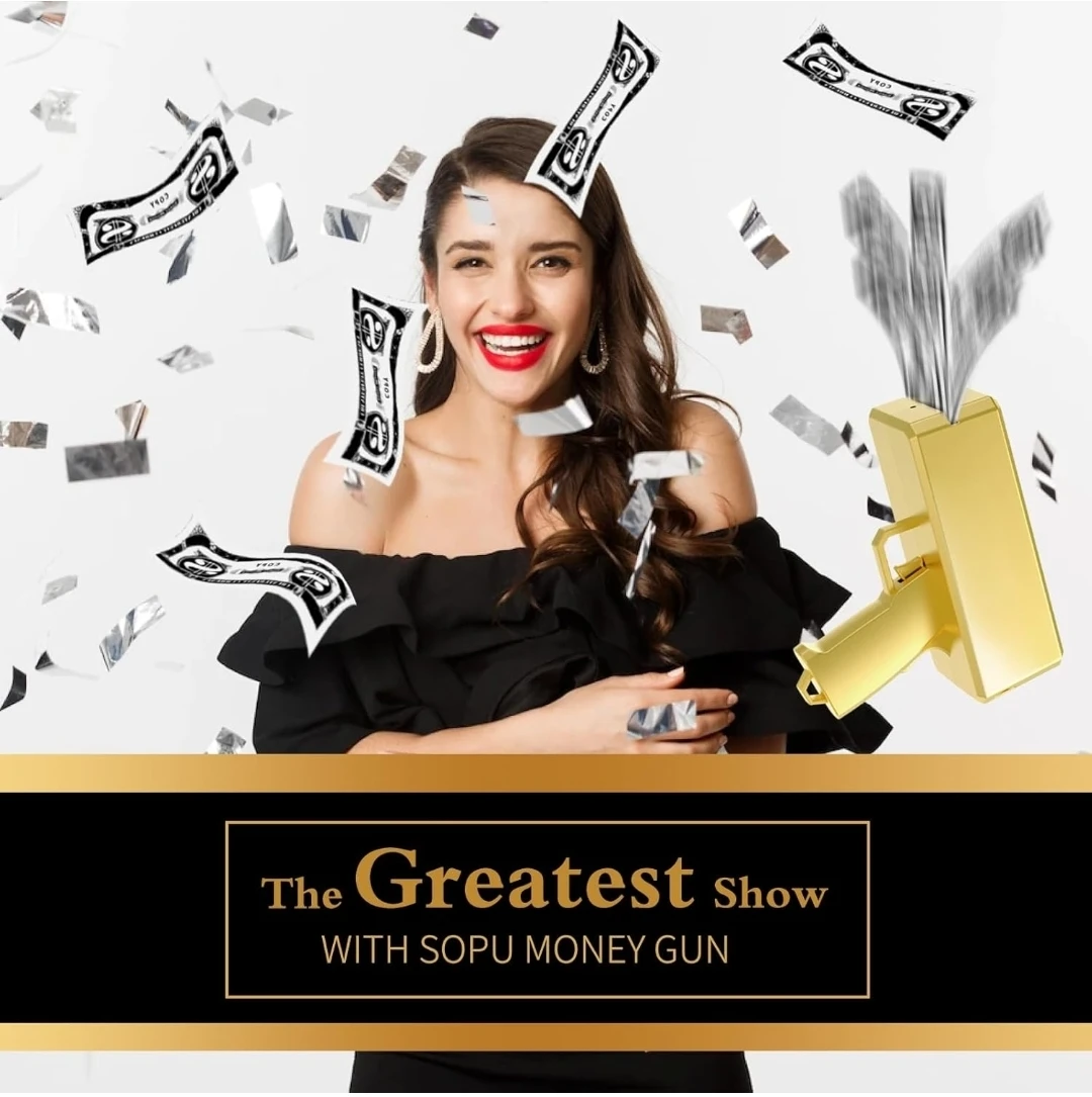 Metallic Gold Money Gun - photo 5