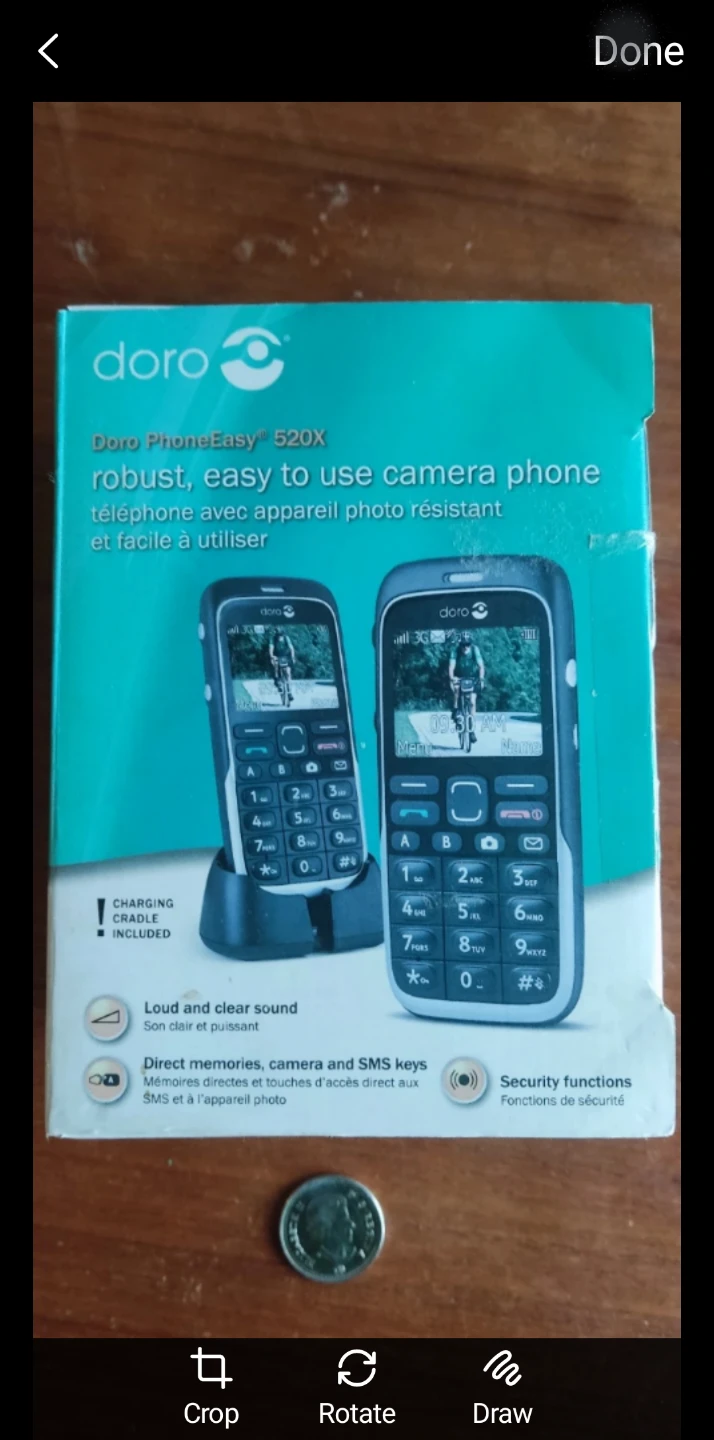 Seniors Doro Mobile Loud Phone - photo 2