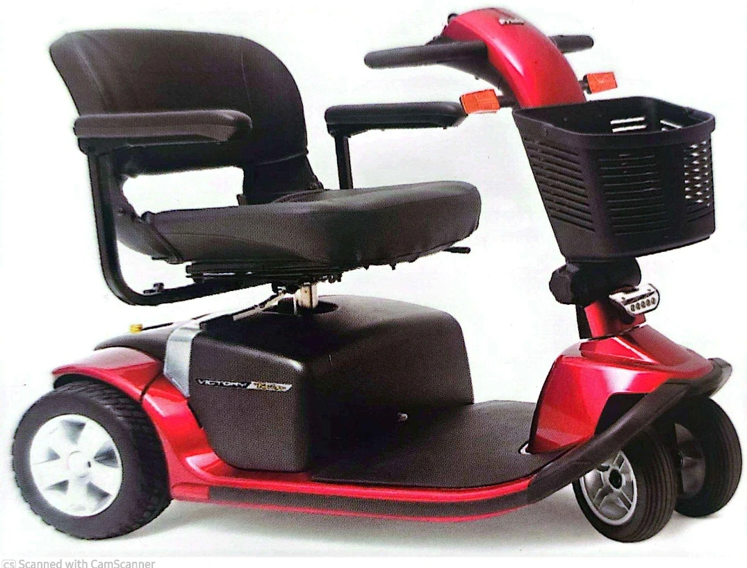 Pride Victory Mobility Scooter - Red