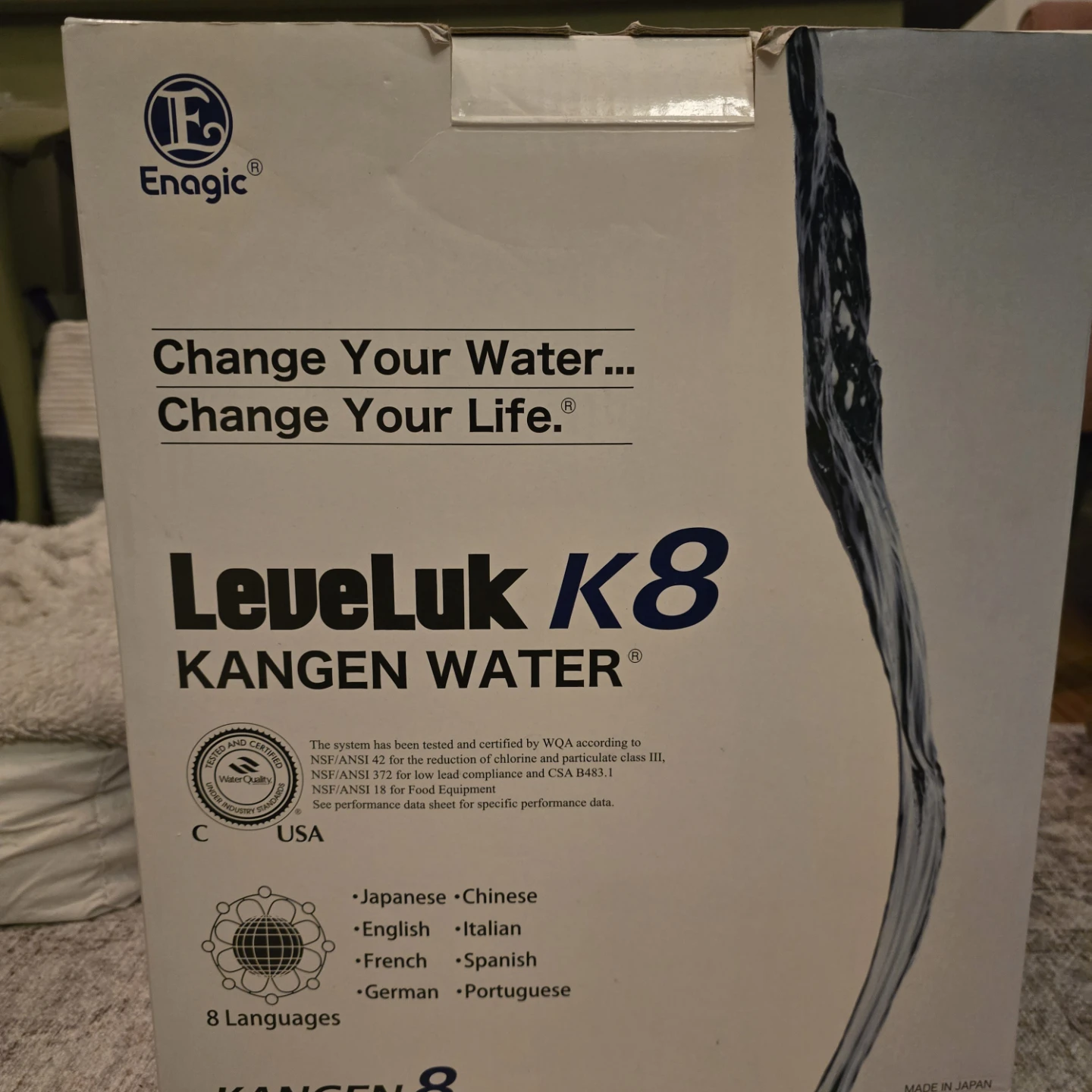 Enagic Leveluk K8 Kangen Water Machine